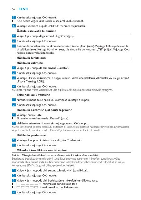 Philips Avent DECT baby monitor - User manual - BUL