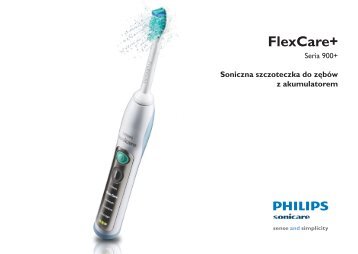 Philips Sonicare FlexCare+ Sonic electric toothbrush - User manual - POL