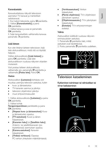 Philips LCD TV - User manual - FIN