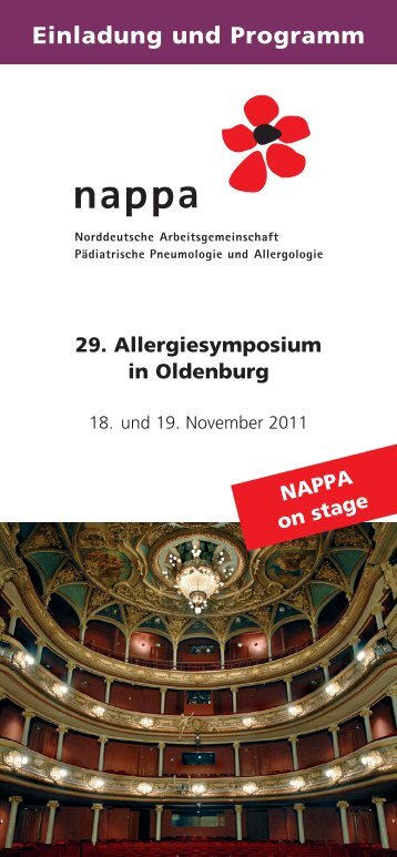 29. Allergiesymposiums in Oldenburg - Nappa