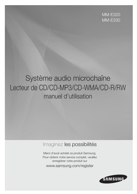 Samsung MM-E330 (MM-E330/ZF ) - Manuel de l'utilisateur 1.79 MB, pdf,  Fran&amp;ccedil;ais