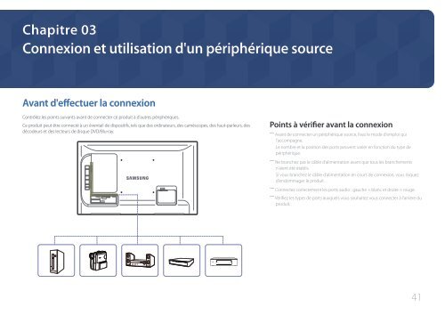 Samsung Moniteur 55'' LE55C Edge-LED usage intensif (LH55LECPLBC/EN ) - Manuel de l'utilisateur 5.92 MB, pdf, Fran&ccedil;ais
