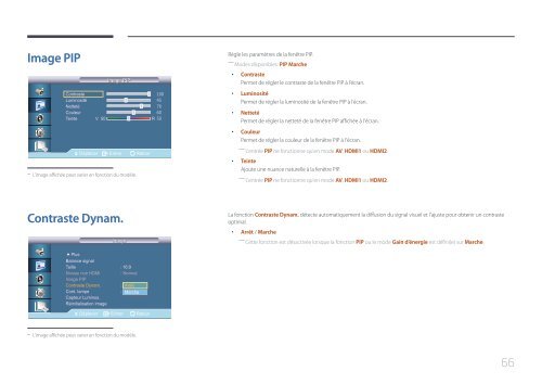 Samsung Moniteur 55'' LE55C Edge-LED usage intensif (LH55LECPLBC/EN ) - Manuel de l'utilisateur 5.92 MB, pdf, Fran&ccedil;ais