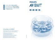 Philips Avent Microwave Steam Sterilizer - User manual - BRP