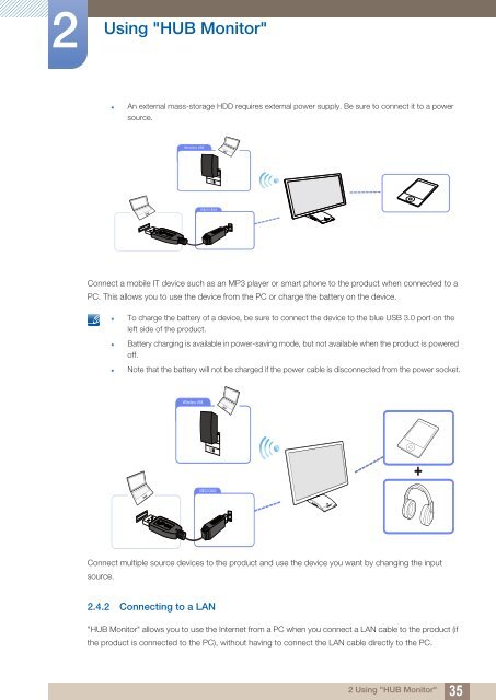 Samsung 23''S&eacute;rie7 Moniteur station d'accueil C23A750 (LC23A750XS/EN ) - Manuel de l'utilisateur 7.74 MB, pdf, Anglais