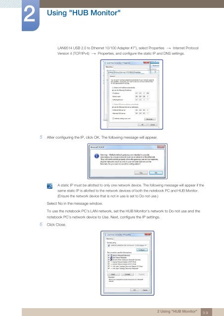 Samsung 23''S&eacute;rie7 Moniteur station d'accueil C23A750 (LC23A750XS/EN ) - Manuel de l'utilisateur 7.74 MB, pdf, Anglais