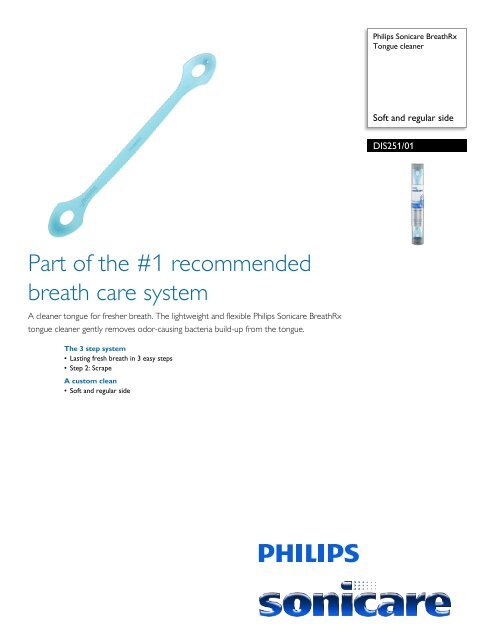 sonicare breathrx