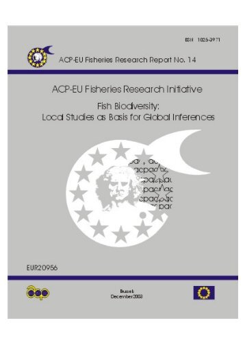 ACP – EU Fisheries Research Report NO. 14 ACP-EU Fisheries ...