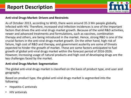 Anti-Viral Drugs Market
