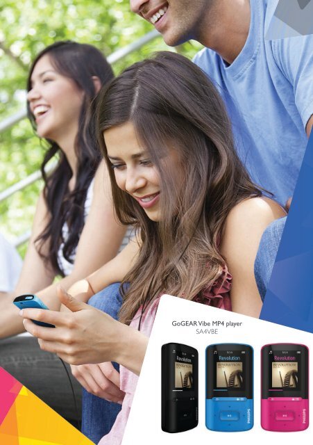 Philips GoGEAR MP3 player - Product brochure - ENG