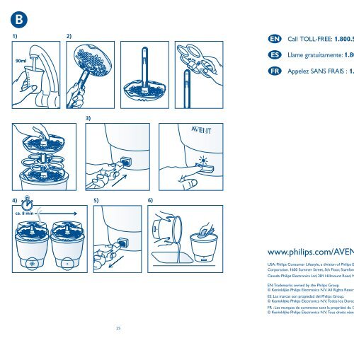 Avent steriliser store manual