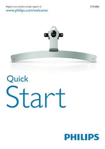 Philips Easy bracket - Quick start guide - ENG
