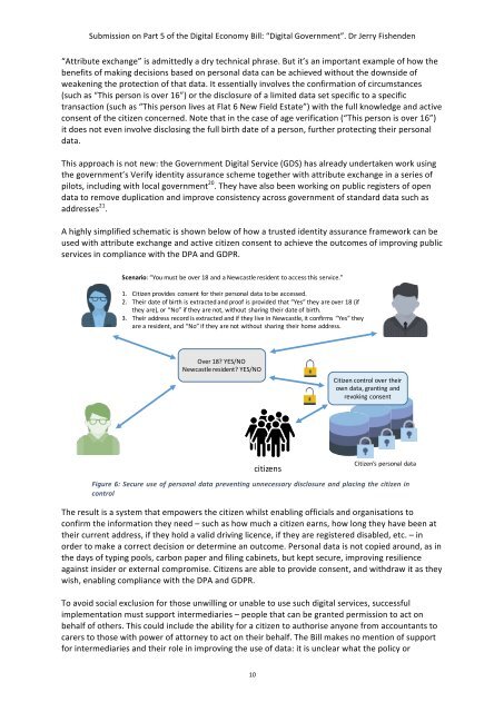 Submission on Part 5 of the Digital Economy Bill “Digital Government”