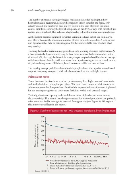 Understanding patient flow in hospitals