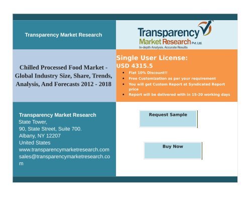 Chilled Processed Food Market:Rising Need for Healthy Alternatives to Traditional Meals Driving Demand