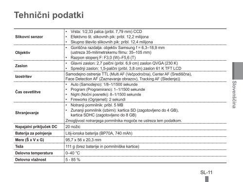 Samsung PL101 (EC-PL101ZBDSE1 ) - Guide rapide 15.75 MB, pdf, Anglais, BULGARE, CROATE, TCH&Egrave;QUE, Fran&ccedil;ais, ALLEMAND, Grec, HONGROIS, Italien, POLONAIS, Roumain, SERBE, SLOVAQUE, SLOV&Egrave;NE