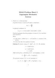 Lagrangian Mechanics