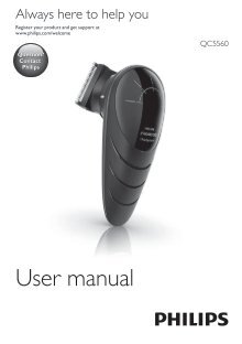 philips headgroom manual