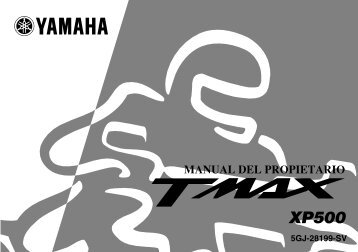 Yamaha TMAX - 2001 - Manuale d'Istruzioni EspaÃ±ol