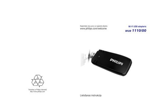 Philips Wireless USB Adapter - User manual - LAV