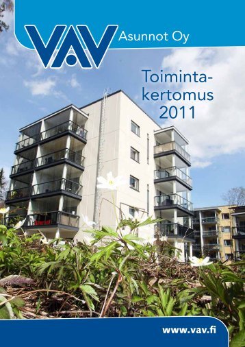 VAV Toimintakertomus 2011