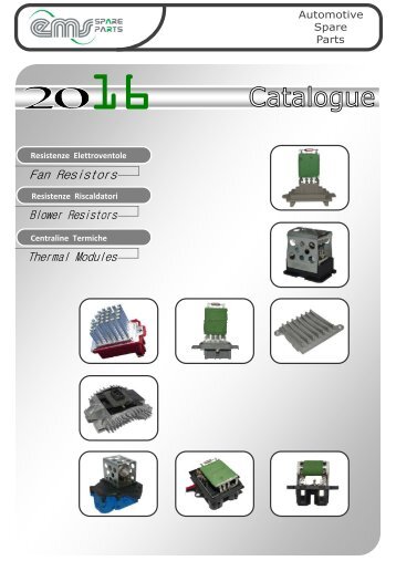 Catalogo Resistori 2016