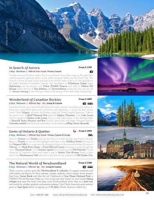 Trip Connoisseurs Brochure