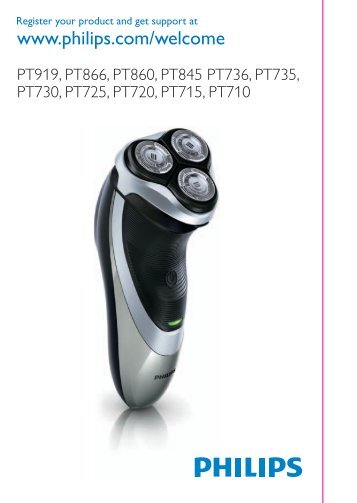 Philips Norelco Shaver 3700 Dry electric shaver, Series 3000 - User manual - ESP