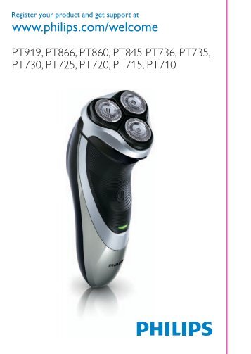 Philips Norelco Shaver 3700 Dry electric shaver, Series 3000 - User manual - JPN