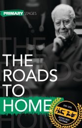 Roads to Home Program- First Printing- FINAL