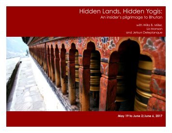 Hidden Lands Hidden Yogis