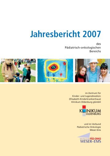 Jahresbericht 2007 WESER-EMS - im Klinikum Oldenburg