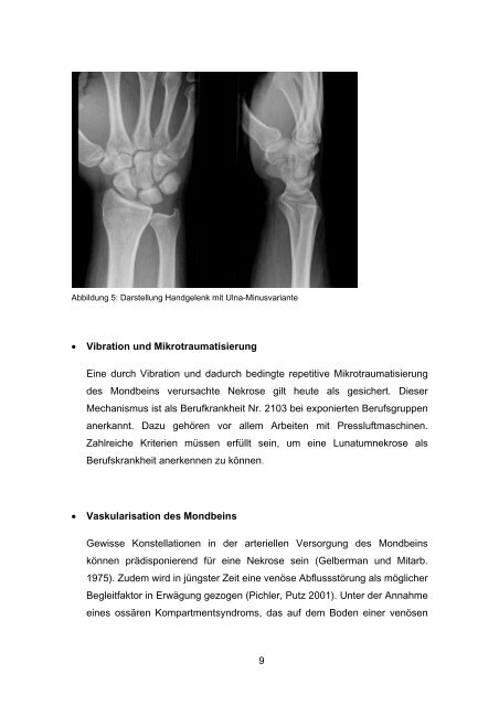 10 Jahresergebnisse nach operativer Versorgung der ...