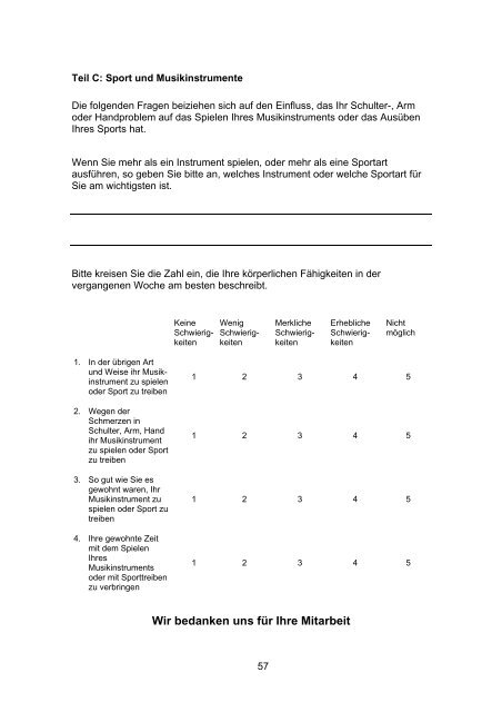 10 Jahresergebnisse nach operativer Versorgung der ...