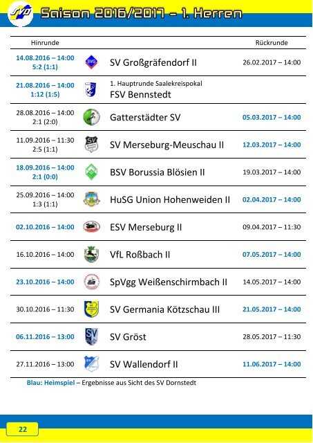 "Der Traktorist" - 6. Spieltag 2. Saalekreisklasse 2016/2017 - SV Dornstedt vs. ESV Merseburg II