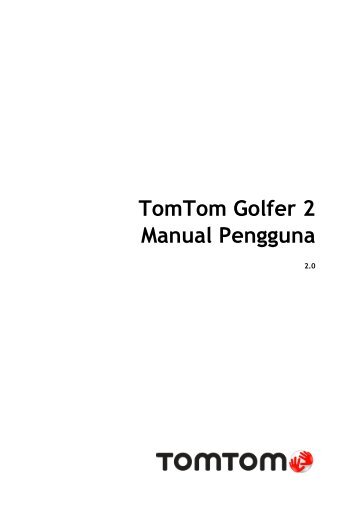 TomTom Manuel d'utilisation de Golfer 2 - PDF mode d'emploi - Indonesian