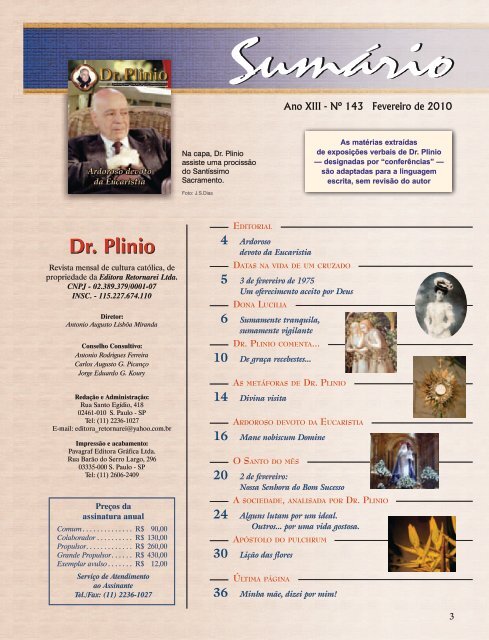 Revista Dr Plinio 143