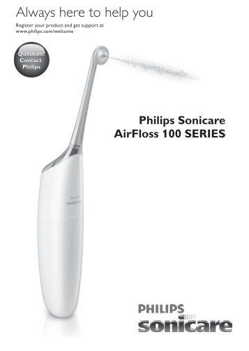 Philips AirFloss Sonicare AirFloss - User manual - AEN