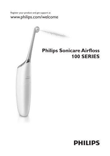 Philips AirFloss Sonicare AirFloss - User manual - ASP