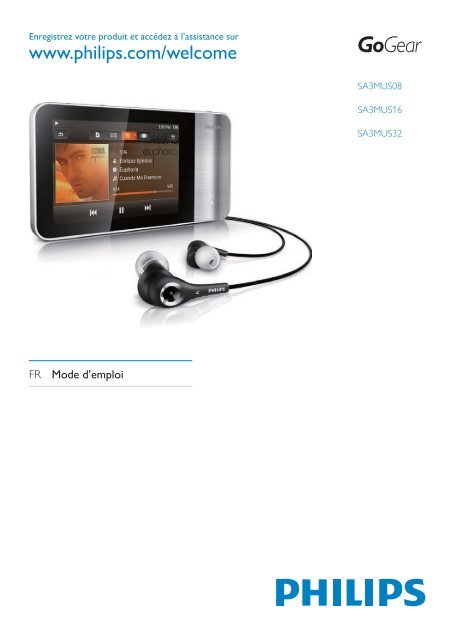 Philips GoGEAR MP4 player - User manual - FRA