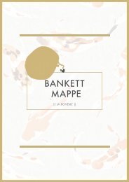 Bankettmappe