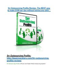 5rr Outsourcing Profits review and sneak peek demo