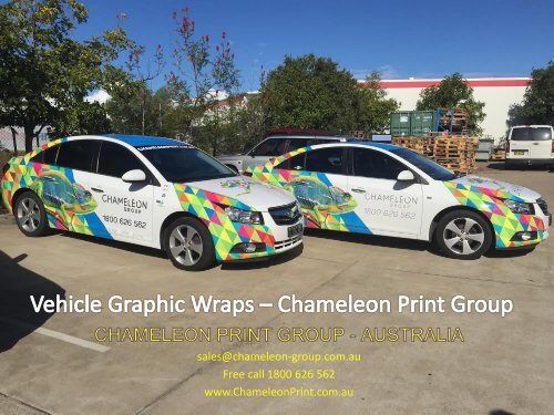 Vehicle Graphic Wraps – Chameleon Print Group