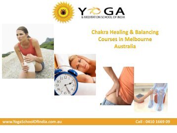 Chakra Healing & Balancing Courses in Melbourne Australia