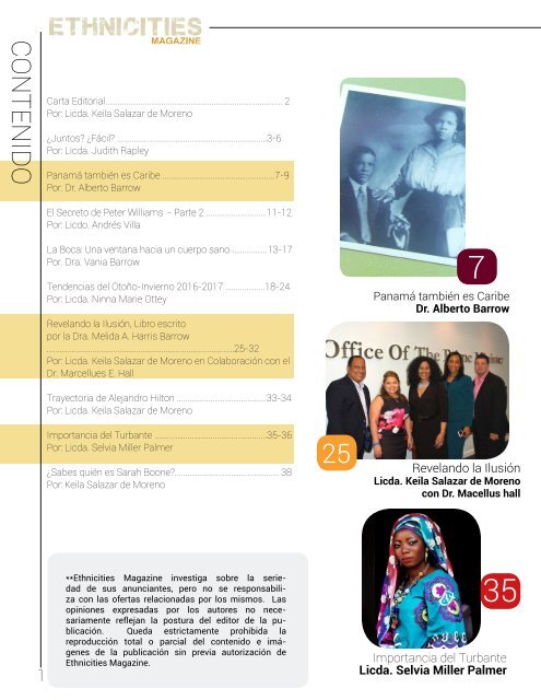Volumen 4 - Ethnicities Magazine - Octubre