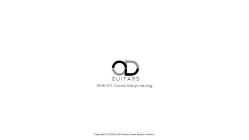 OD 2016 Catalog