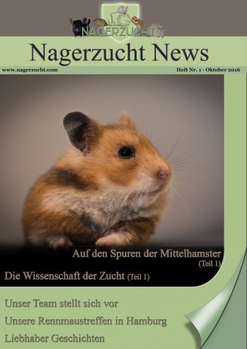 Nagerzucht News Ausgabe Oktober 2016