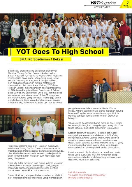 YOTMagz_October_2016#YOTMagazine