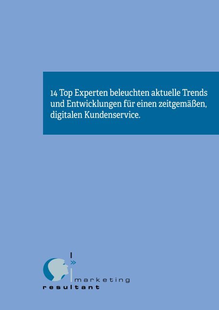 Die digitale Zukunft des Kundenservice