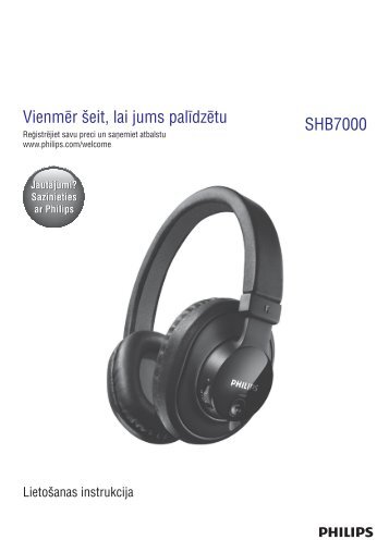 Philips Bluetooth stereo headset - User manual - LAV